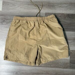Consensus Men's Casual Drawstring Shorts in Khaki